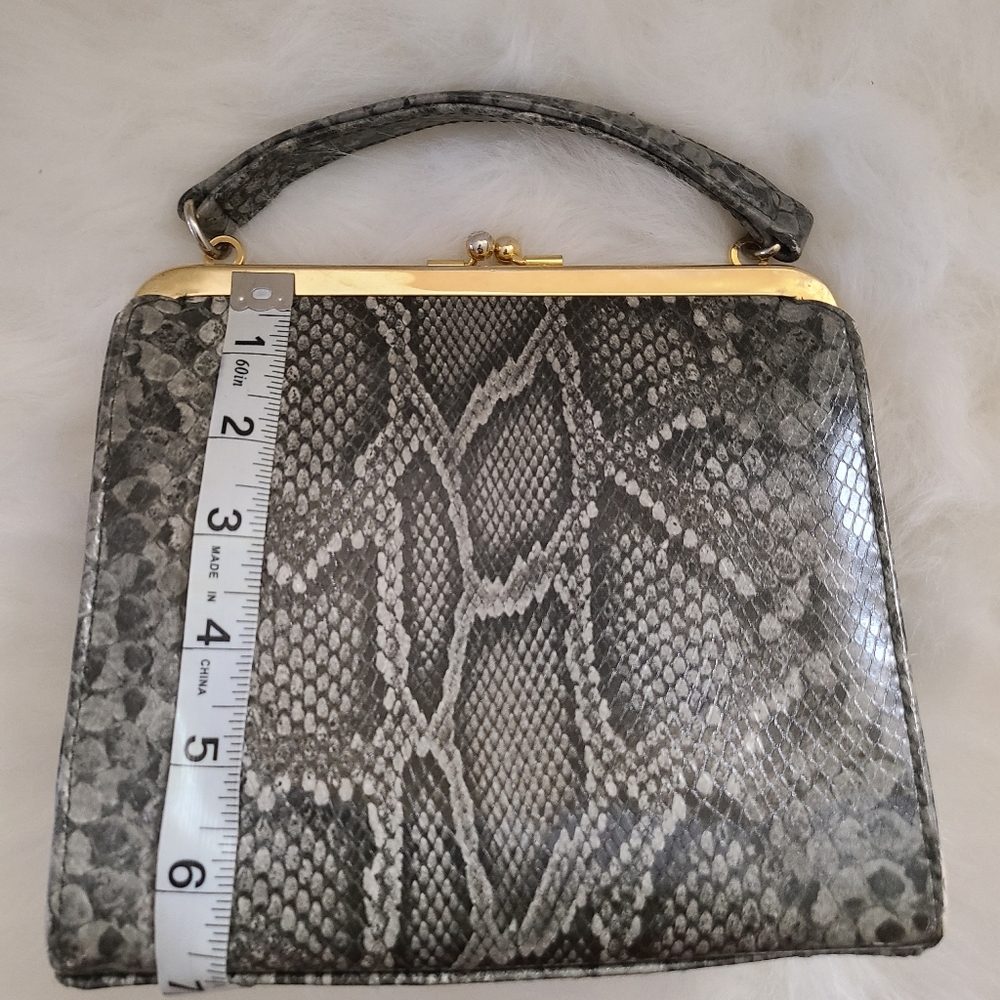 Vintage Snake Print Liz Claiborne Purse